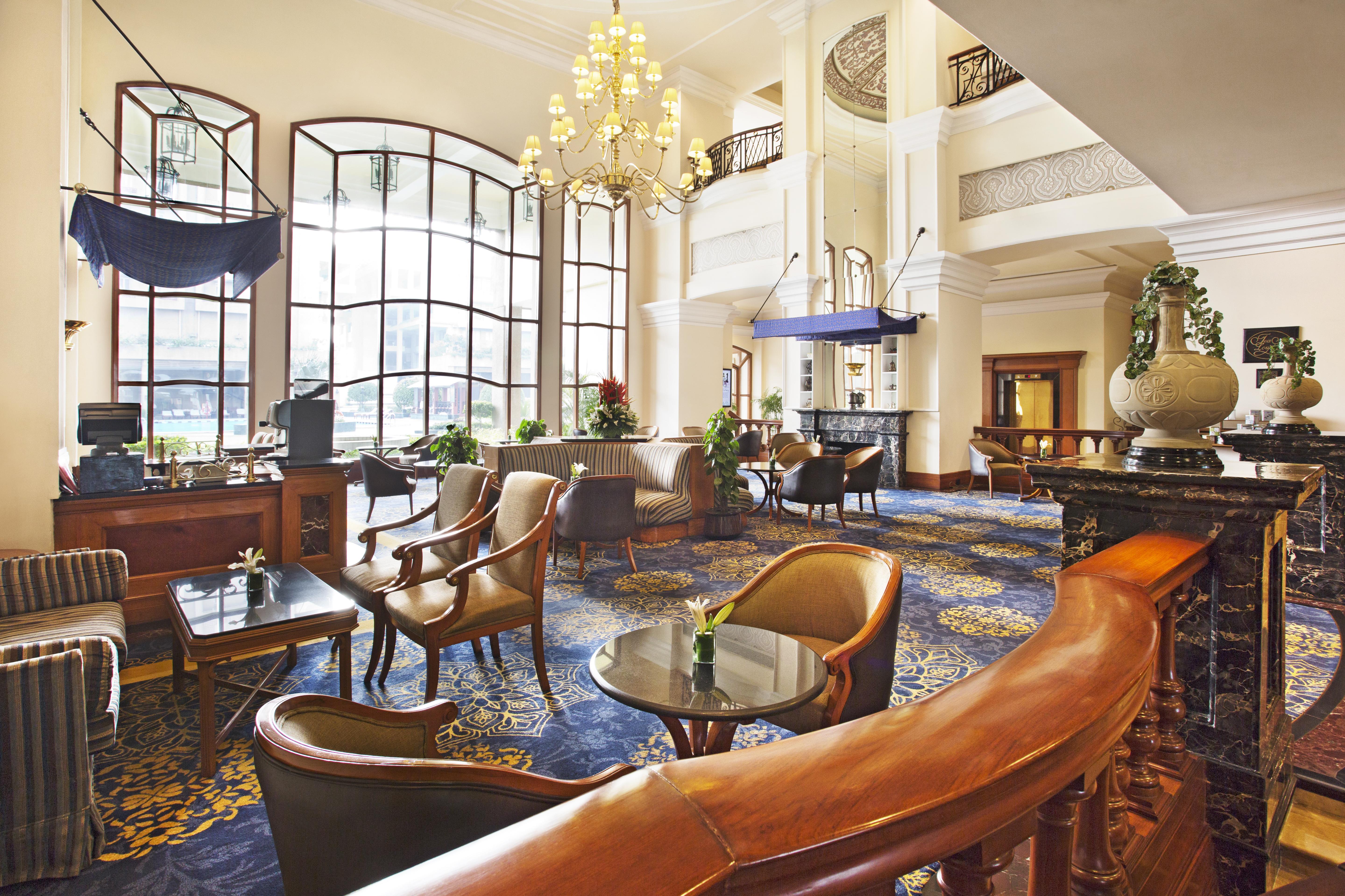 Eros Hotel New Delhi, Nehru Place Kültér fotó The lobby of the hotel
